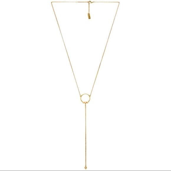 LUV AJ Full Bloom Lariat Necklace - Picture 3 of 8